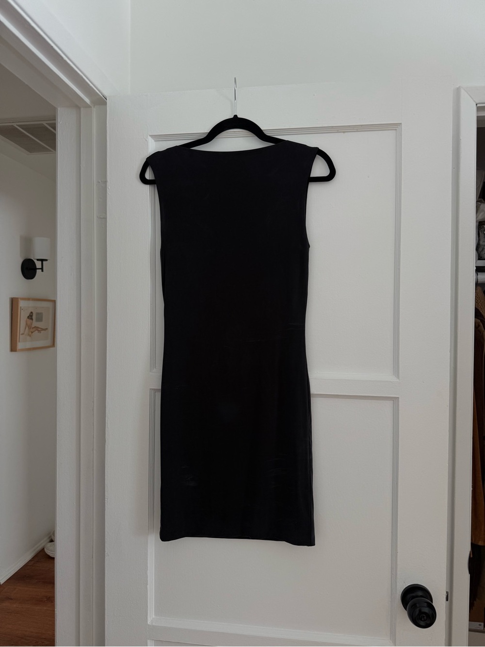 St.Agni Sleeveless Black Dress